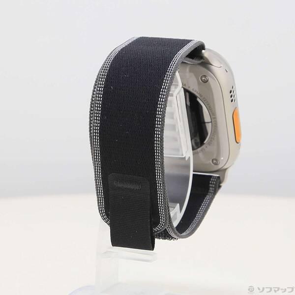 〔中古〕Apple(アップル) Apple Watch Ultra 3 GPS + Cellular 49mm ナチュラルチタニウムケース ブラック／チャコールトレイルループ〔258-ud〕 |  | 02