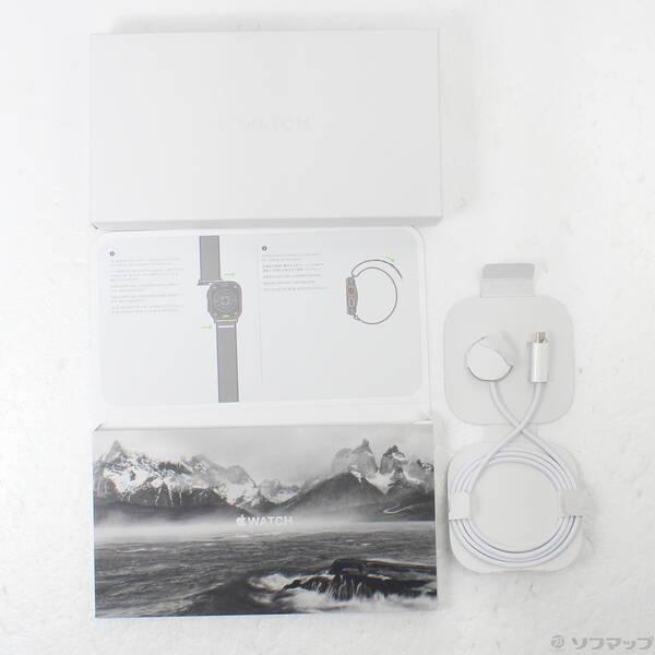 〔中古〕Apple(アップル) Apple Watch Ultra 3 GPS + Cellular 49mm ナチュラルチタニウムケース ブラック／チャコールトレイルループ〔258-ud〕 |  | 04