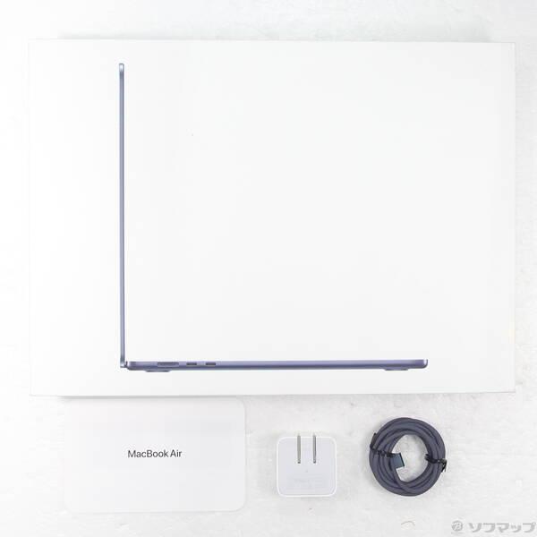〔中古〕〔展示品〕 MacBook Air 15.3-inch Early-2025 MW1L3J／A Apple M4 10コアCPU_10コアGPU 16GB SSD256GB ミッドナイト 〔macOS v26.3.2〕〔258-ud〕 |  | 04