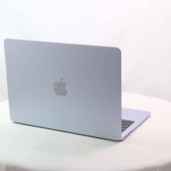 〔中古〕〔展示品〕 MacBook Air 13.6-inch Early-2025 MC6T4J／A Apple M4 10コアCPU_8コアGPU 16GB SSD256GB スカイブルー 〔macOS v26.3.2〕〔258-ud〕 |  | 02