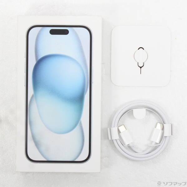 〔中古〕Apple(アップル) iPhone15 128GB ブルー MTML3J／A SIMフリー〔262-ud〕 |  | 04