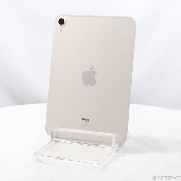 〔中古〕Apple(アップル) iPad mini 第6世代 64GB スターライト MK8C3J／A SoftBankロック解除SIMフリー〔377-ud〕 | 