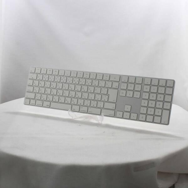〔中古〕Apple(アップル) Magic Keyboard (テンキー付き) MQ052J／A シルバー〔377-ud〕 | 