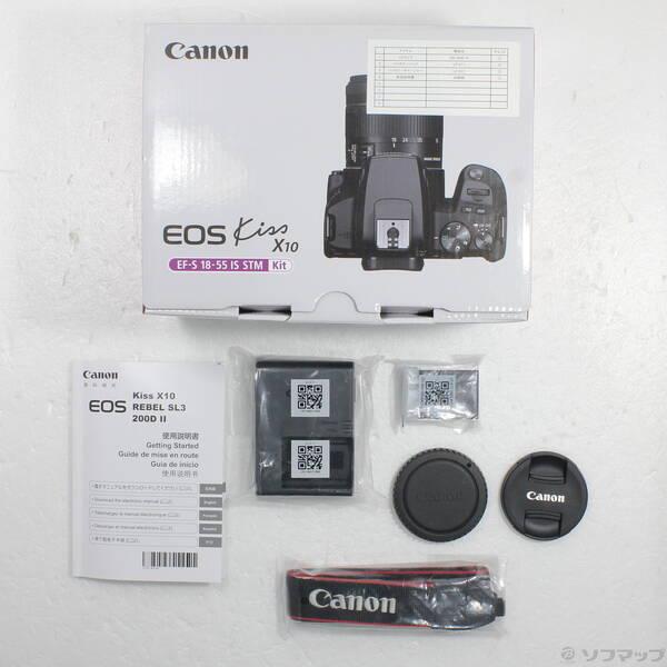 〔中古〕Canon(キヤノン) EOS Kiss X10 EF-S18-55 IS STM レンズキット ブラック〔349-ud〕 |  | 05