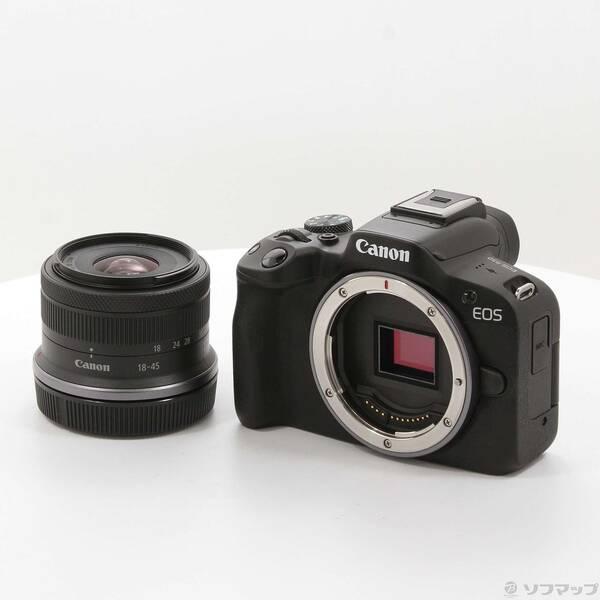 〔中古〕Canon(キヤノン) EOS R50 RF-S18-45 IS STM レンズキット ブラック〔269-ud〕 | 
