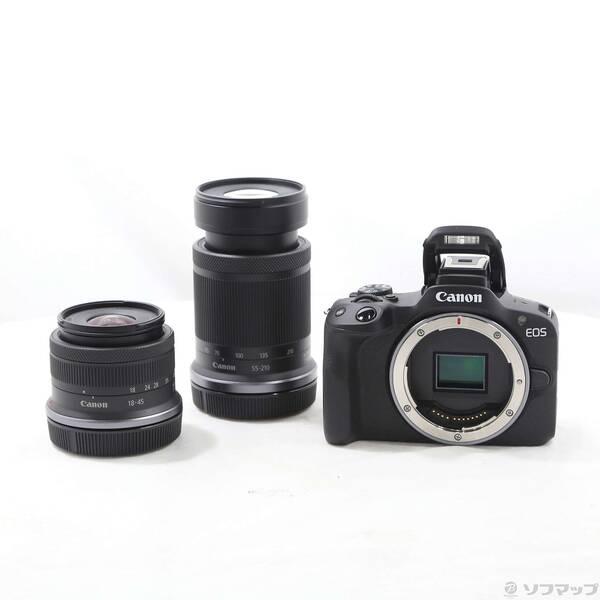 〔中古〕Canon(キヤノン) EOS R50 ダブルズームキット ブラック〔344-ud〕 | 