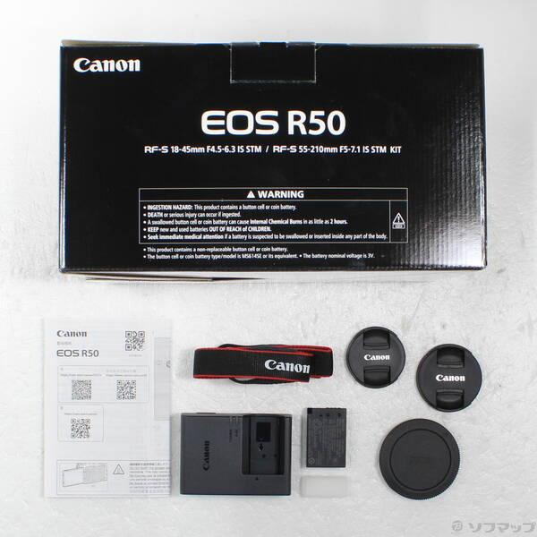 〔中古〕Canon(キヤノン) EOS R50 ダブルズームキット ブラック〔344-ud〕 |  | 05