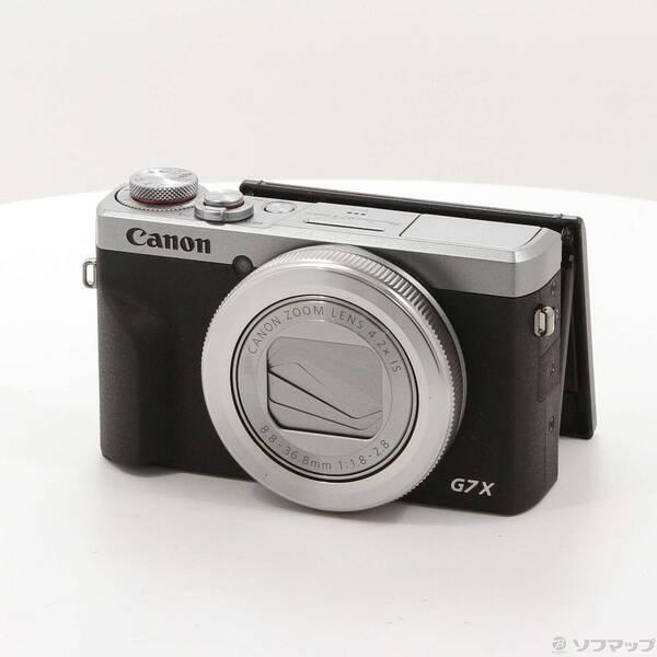 〔中古〕Canon(キヤノン) PowerShot G7 X Mark III シルバー〔262-ud〕 | 