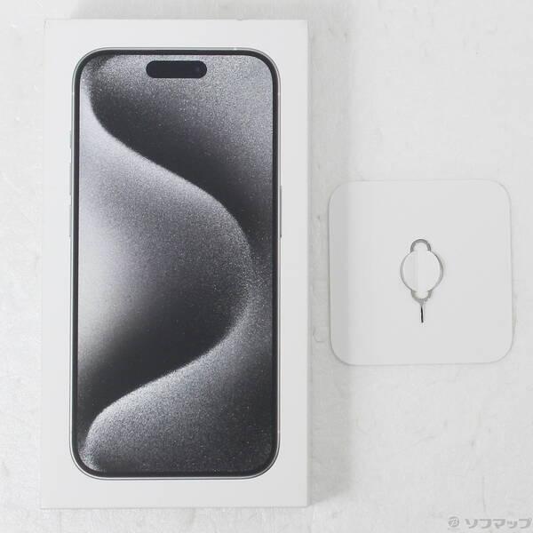 〔中古〕Apple(アップル) iPhone15 Pro 512GB ホワイトチタニウム MTUJ3J／A SIMフリー〔377-ud〕 |  | 04