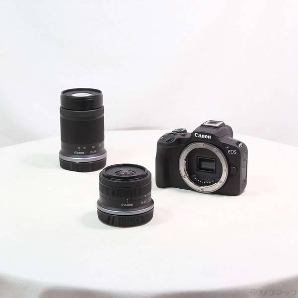 〔中古〕Canon(キヤノン) EOS R50 ダブルズームキット ブラック〔251-ud〕 | 