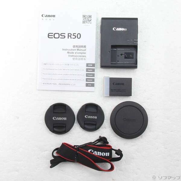 〔中古〕Canon(キヤノン) EOS R50 ダブルズームキット ブラック〔251-ud〕 |  | 05