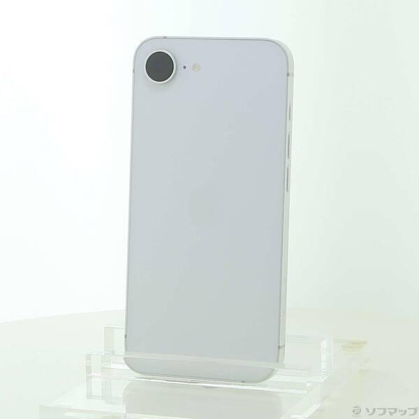〔中古〕Apple(アップル) iPhone16e 128GB ホワイト MD1R4J／A SIMフリー〔377-ud〕 | 