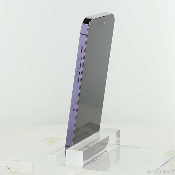 〔中古〕Apple(アップル) iPhone14 Pro 128GB ディープパープル MQ0F3J／A SIMフリー〔258-ud〕 |  | 01