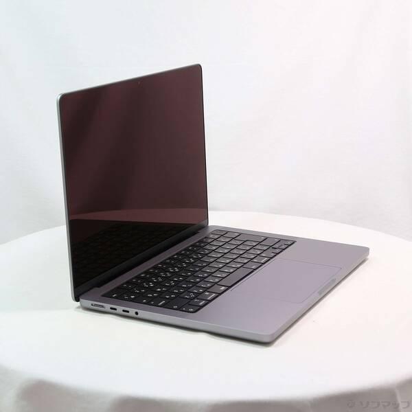 〔中古〕MacBook Pro 14.2-inch Late-2021 MKGP3J／A Apple M1 Pro 8コアCPU_14コアGPU 16GB SSD512GB スペースグレイ 〔26.3 Tahoe〕〔276-ud〕 |  | 03