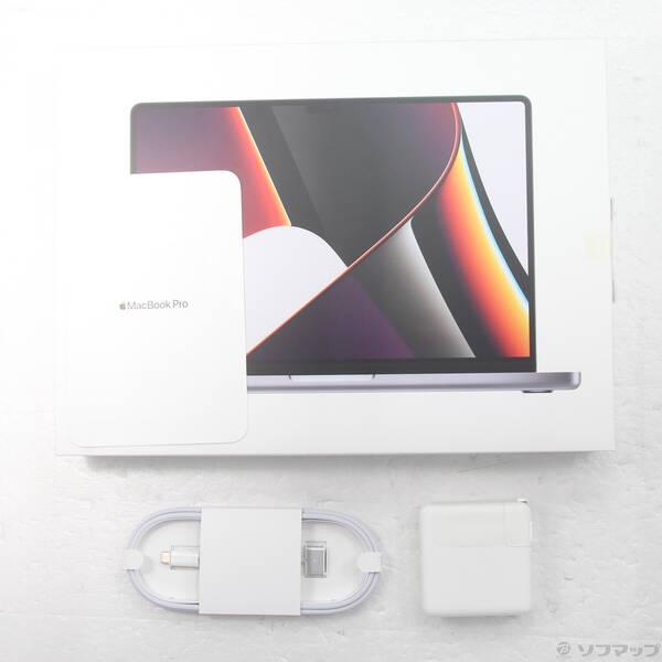 〔中古〕MacBook Pro 14.2-inch Late-2021 MKGP3J／A Apple M1 Pro 8コアCPU_14コアGPU 16GB SSD512GB スペースグレイ 〔26.3 Tahoe〕〔276-ud〕 |  | 04