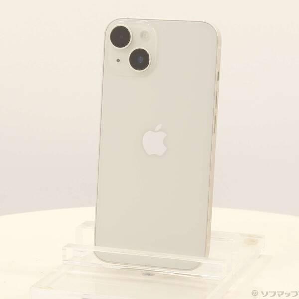 〔中古〕Apple(アップル) iPhone14 256GB スターライト MPW33J／A SIMフリー〔377-ud〕 | 