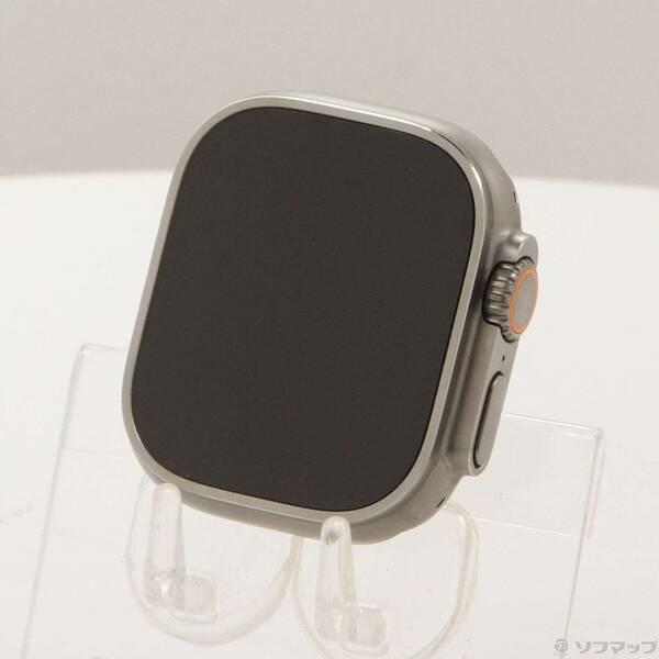 〔中古〕Apple(アップル) Apple Watch Ultra 2 GPS + Cellular 49mm チタニウムケース バンド無し〔198-ud〕 | 
