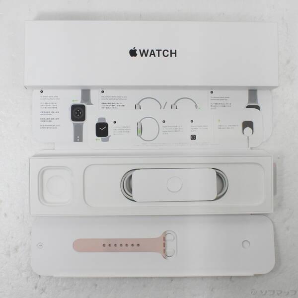 〔中古〕Apple(アップル) Apple Watch SE 第1世代 GPS 40mm ゴールドアルミニウムケース ピンクサンドスポーツバンド〔198-ud〕 |  | 04