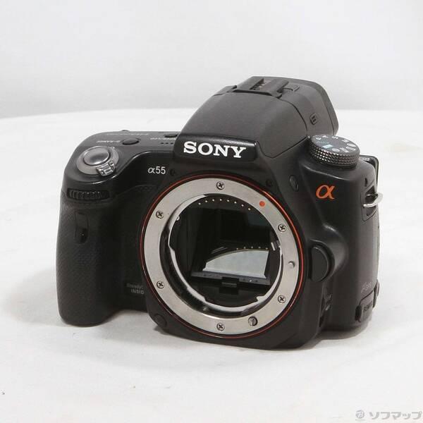 〔中古〕SONY(ソニー) α55 SLT-A55V ボディ (1620万画素／SDXC／MS DUO)〔262-ud〕 | 