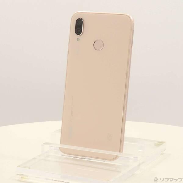 〔中古〕HUAWEI(ファーウェイ) HUAWEI P20 lite 32GB サクラピンク ANE-LX2J SIMフリー〔269-ud〕 | 