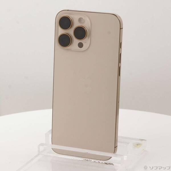 〔中古〕Apple(アップル) iPhone16 Pro Max 256GB デザートチタニウム MYWJ3J／A SIMフリー〔352-ud〕 | 
