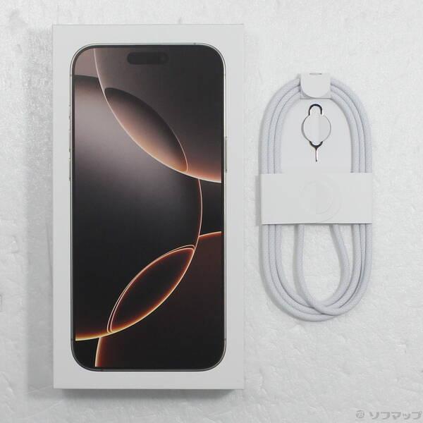 〔中古〕Apple(アップル) iPhone16 Pro Max 256GB デザートチタニウム MYWJ3J／A SIMフリー〔352-ud〕 |  | 04