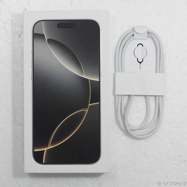 〔中古〕Apple(アップル) iPhone16 Pro Max 256GB ナチュラルチタニウム MYWK3J／A SIMフリー〔348-ud〕 |  | 04