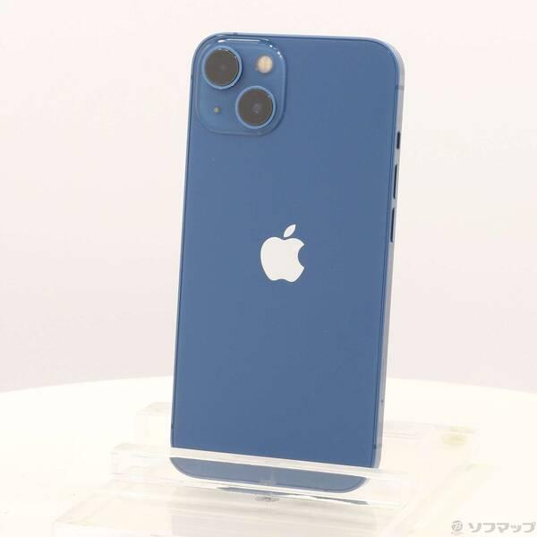 〔中古〕Apple(アップル) iPhone13 256GB ブルー MLNM3J／A SIMフリー〔377-ud〕 | 