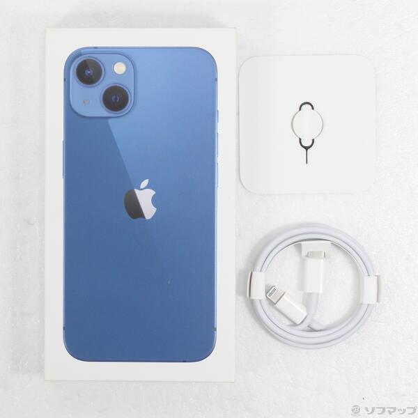 〔中古〕Apple(アップル) iPhone13 256GB ブルー MLNM3J／A SIMフリー〔377-ud〕 |  | 04