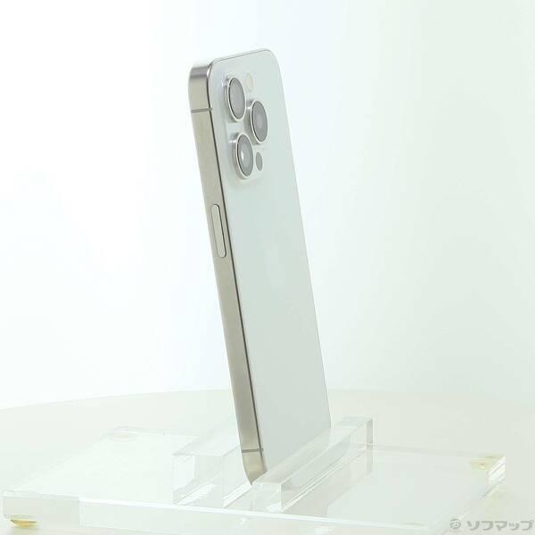 〔中古〕Apple(アップル) iPhone15 Pro 256GB ホワイトチタニウム MTUD3J／A SIMフリー〔258-ud〕 |  | 03