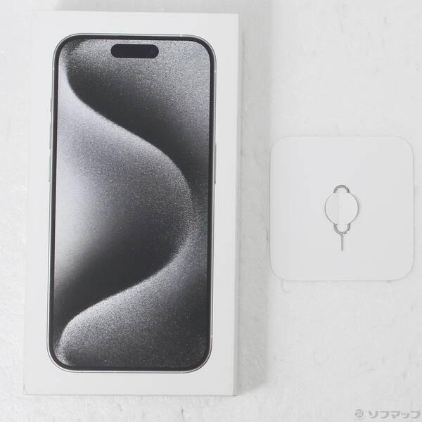 〔中古〕Apple(アップル) iPhone15 Pro 256GB ホワイトチタニウム MTUD3J／A SIMフリー〔258-ud〕 |  | 04