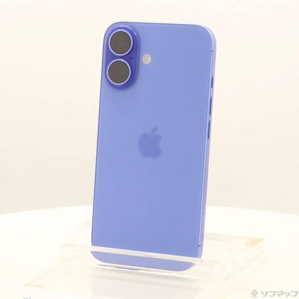 〔中古〕Apple(アップル) iPhone16 512GB ウルトラマリン MYE53J／A SIMフリー〔297-ud〕 | 