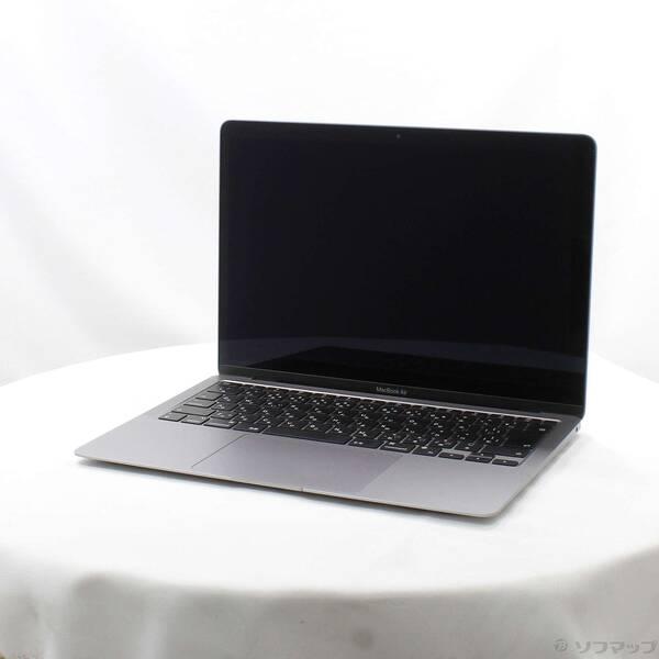 〔中古〕Apple(アップル) MacBook Air 13.3-inch Late-2020 MGN63J／A Apple M1 8コアCPU_7コアGPU 8GB SSD256GB スペースグレイ 〔26.3 Tahoe〕〔348-ud〕 | 