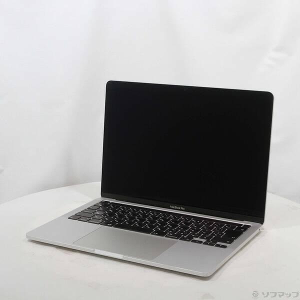 〔中古〕Apple(アップル) MacBook Pro 13.3-inch Late-2020 MYDA2J／A Apple M1 8コアCPU_8コアGPU 16GB SSD256GB シルバー 〔15.7 Sequoia〕〔269-ud〕 | 