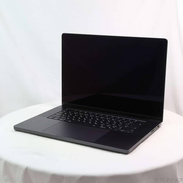 〔中古〕MacBook Pro 16.2-inch Late-2024 MX303J／A Apple M4 Max 14コアCPU_32コアGPU 36GB SSD1TB スペースブラック 〔26.3 Tahoe〕〔258-ud〕 | 