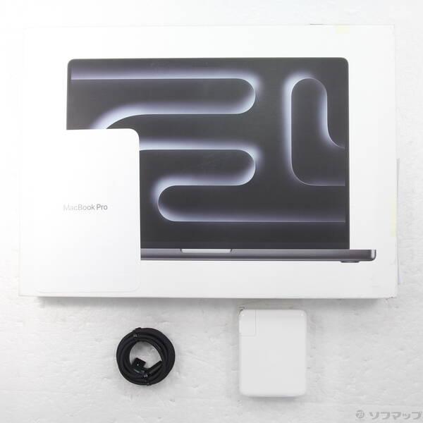 〔中古〕MacBook Pro 16.2-inch Late-2024 MX303J／A Apple M4 Max 14コアCPU_32コアGPU 36GB SSD1TB スペースブラック 〔26.3 Tahoe〕〔258-ud〕 |  | 04