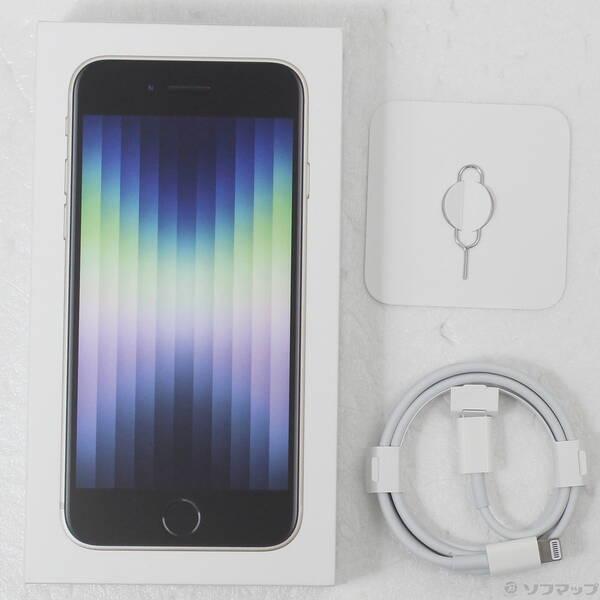 〔中古〕Apple(アップル) iPhone SE 第3世代 128GB スターライト MMYG3J／A SIMフリー〔251-ud〕 |  | 04