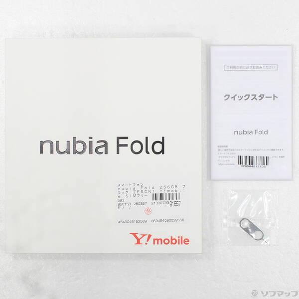 〔中古〕ワイモバイル nubia Fold 256GB ブラック ZESCN1 Y!mobile SIMフリー〔262-ud〕 |  | 04