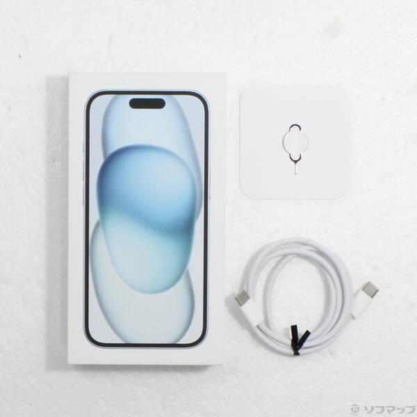 〔中古〕Apple(アップル) iPhone15 256GB ブルー MTMR3J／A SIMフリー〔262-ud〕 |  | 04