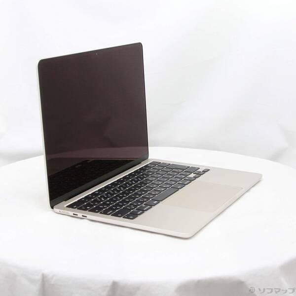 〔中古〕Apple(アップル) MacBook Air 13.6-inch Mid-2022 MLY13J／A Apple M2 8コアCPU_8コアGPU 8GB SSD512GB スターライト 〔26.3 Tahoe〕〔371-ud〕 |  | 03