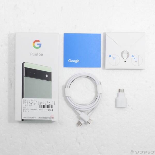 〔中古〕GOOGLE(グーグル) Google Pixel 6a 128GB セージ GB17L au SIMフリー〔198-ud〕 |  | 04