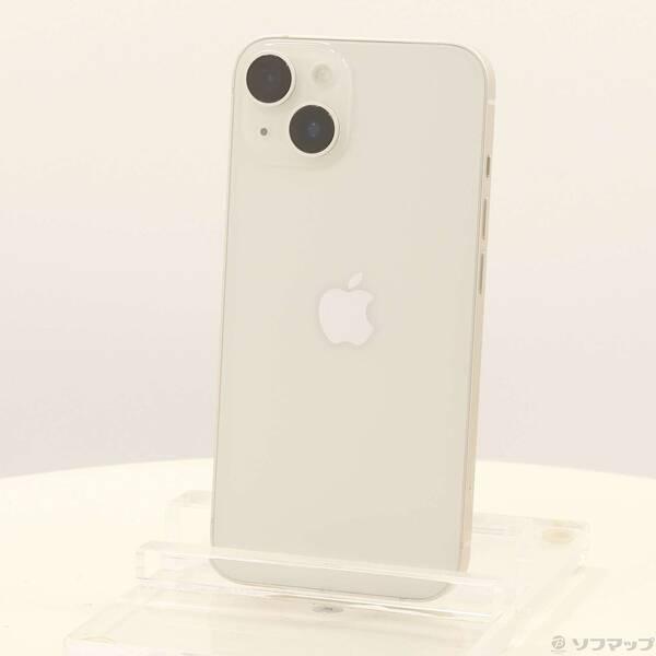 〔中古〕Apple(アップル) iPhone14 128GB スターライト MPUQ3J／A SIMフリー〔377-ud〕 | 