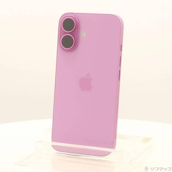 〔中古〕Apple(アップル) iPhone16 128GB ピンク MYDT3J／A SIMフリー〔276-ud〕 | 