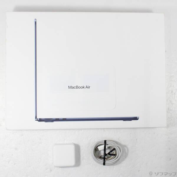 〔中古〕Apple(アップル) MacBook Air 13.6-inch Early-2024 MXCV3J／A Apple M3 8コアCPU_10コアGPU 16GB SSD512GB ミッドナイト 〔26.3 Tahoe〕〔348-ud〕 |  | 04