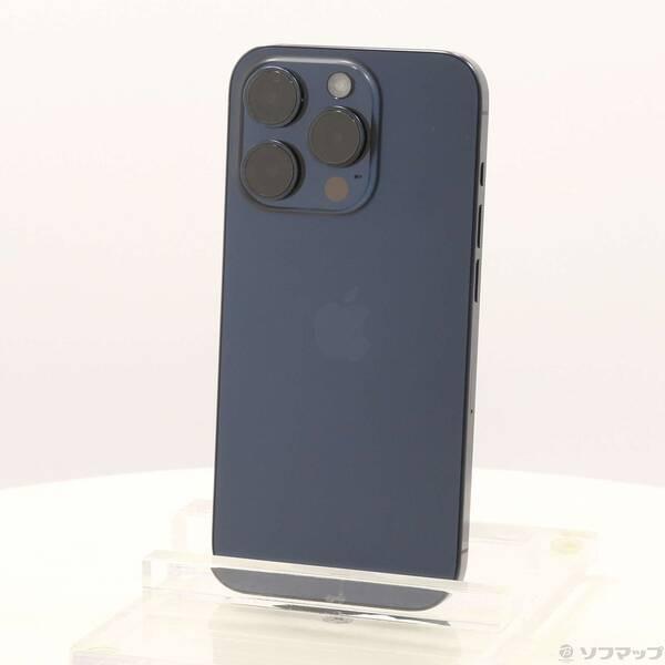 〔中古〕Apple(アップル) iPhone15 Pro 512GB ブルーチタニウム MTUL3J／A SIMフリー〔262-ud〕 | 
