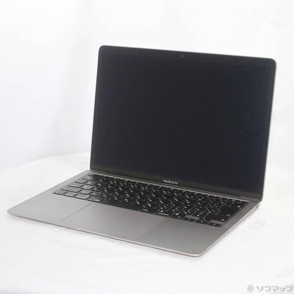 〔中古〕Apple(アップル) MacBook Air 13.3-inch Late-2020 MGN63J／A Apple M1 8コアCPU_7コアGPU 8GB SSD256GB スペースグレイ 〔26.3 Tahoe〕〔377-ud〕 | 