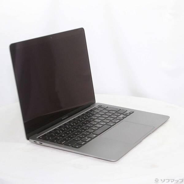 〔中古〕Apple(アップル) MacBook Air 13.3-inch Late-2020 MGN63J／A Apple M1 8コアCPU_7コアGPU 8GB SSD256GB スペースグレイ 〔26.3 Tahoe〕〔377-ud〕 |  | 03