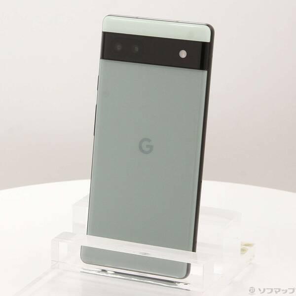 〔中古〕GOOGLE(グーグル) Google Pixel 6a 128GB セージ GB17L Softbank SIMフリー〔305-ud〕 | 