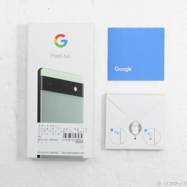 〔中古〕GOOGLE(グーグル) Google Pixel 6a 128GB セージ GB17L Softbank SIMフリー〔305-ud〕 |  | 04