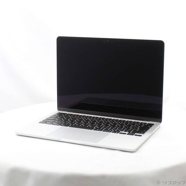 〔中古〕Apple(アップル) MacBook Air 13.6-inch Early-2025 MW0X3J／A Apple M4 10コアCPU_10コアGPU 16GB SSD512GB シルバー 〔26.3 Tahoe〕〔276-ud〕 | 